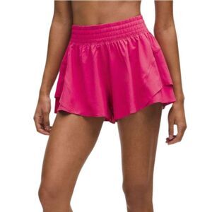 Lululemon Shake It Out High-Rise Running Short 2.5" Raspberry Coulis